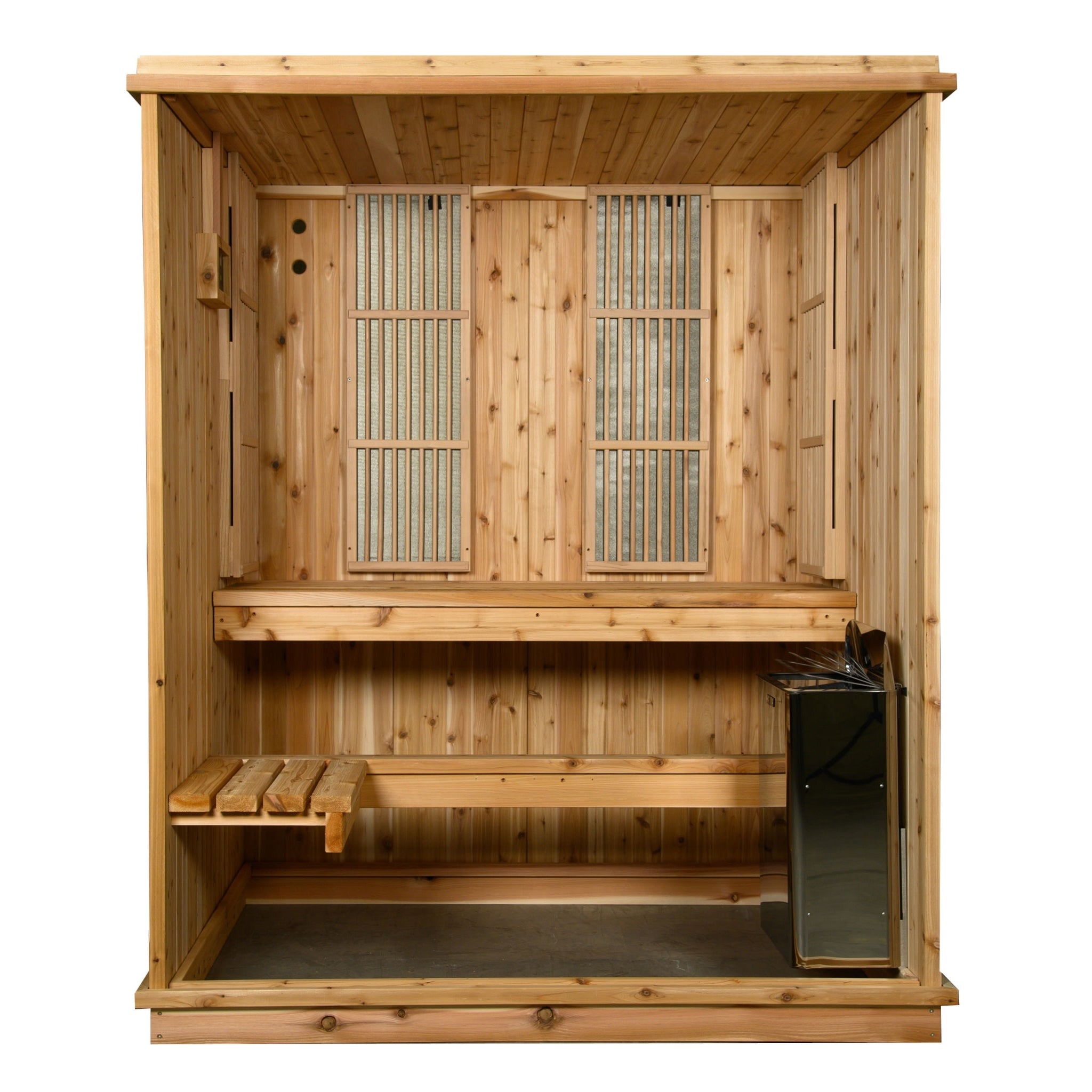 Almost Heaven Madison 3 Person Indoor Sauna Respite Series – Steam