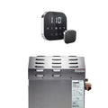 Mr Steam MS (AirTempo) 6 kW (6000 W) Steam Shower Generator Package with AirTempo Control in Black Polished Chrome