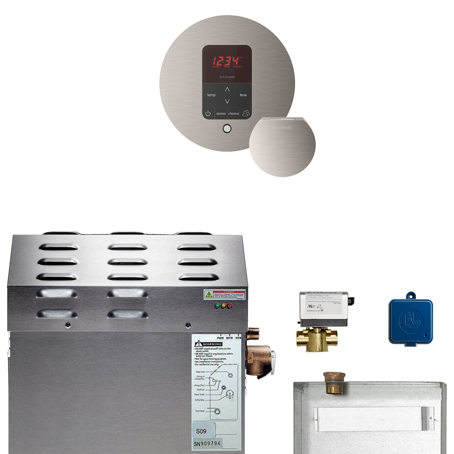Mr Steam MS (Butler) 5 kW (5000 W) Steam Shower Generator Package with iTempoPlus Control