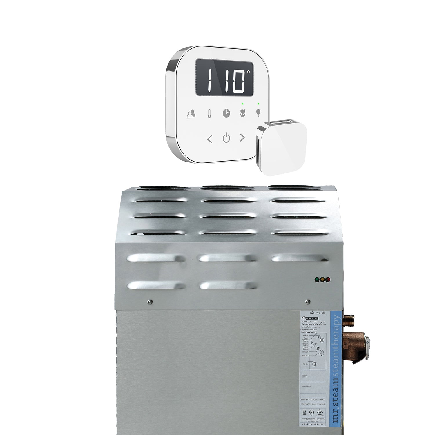 Mr Steam Super (AirTempo) 10 kW (10000 W) Steam Shower Generator Package with AirTempo Control