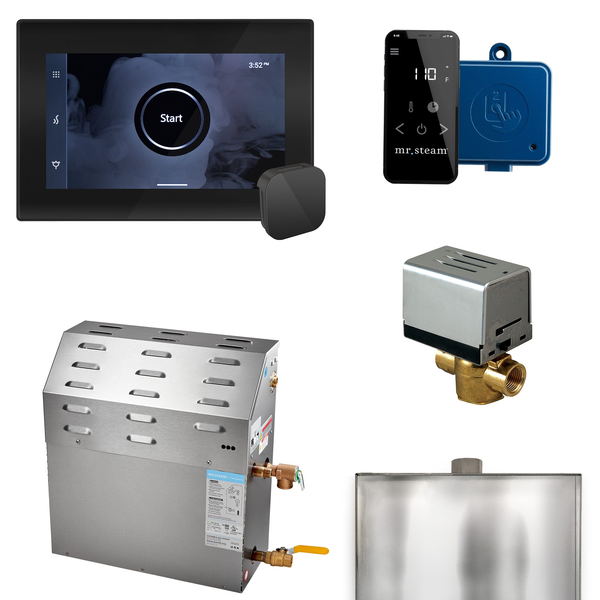 Mr Steam Super (XButler) 15 kW (15000 W) Steam Shower Generator Package with iSteamX Control