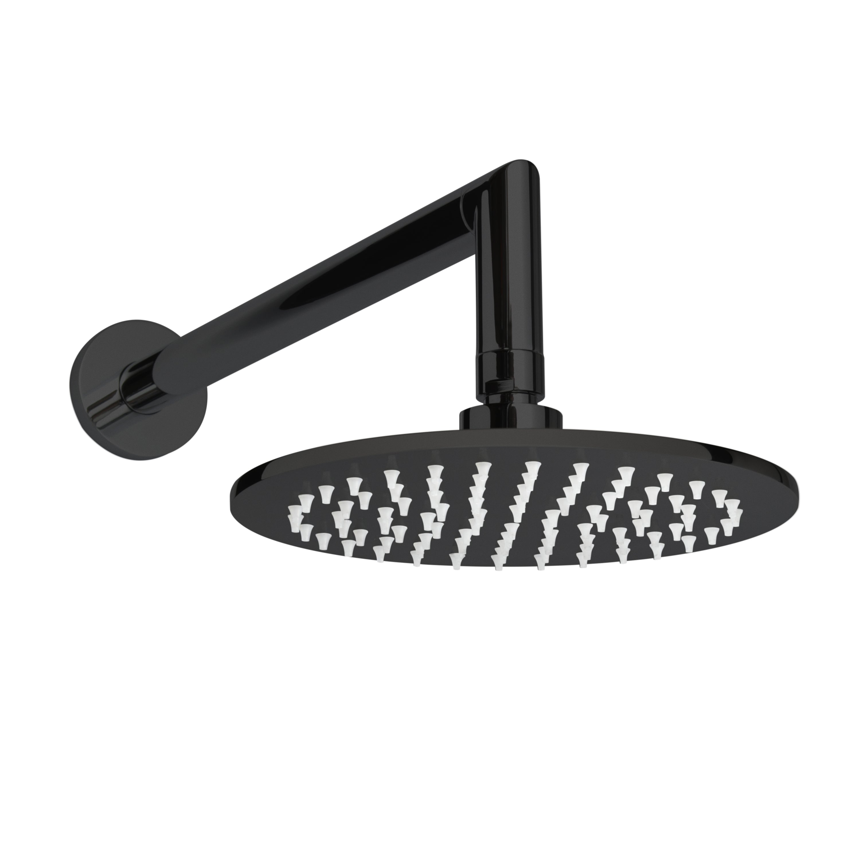 Rain Canopy Kit Round / Matte Black - Round Thermasol 15-1011-mb.jpg