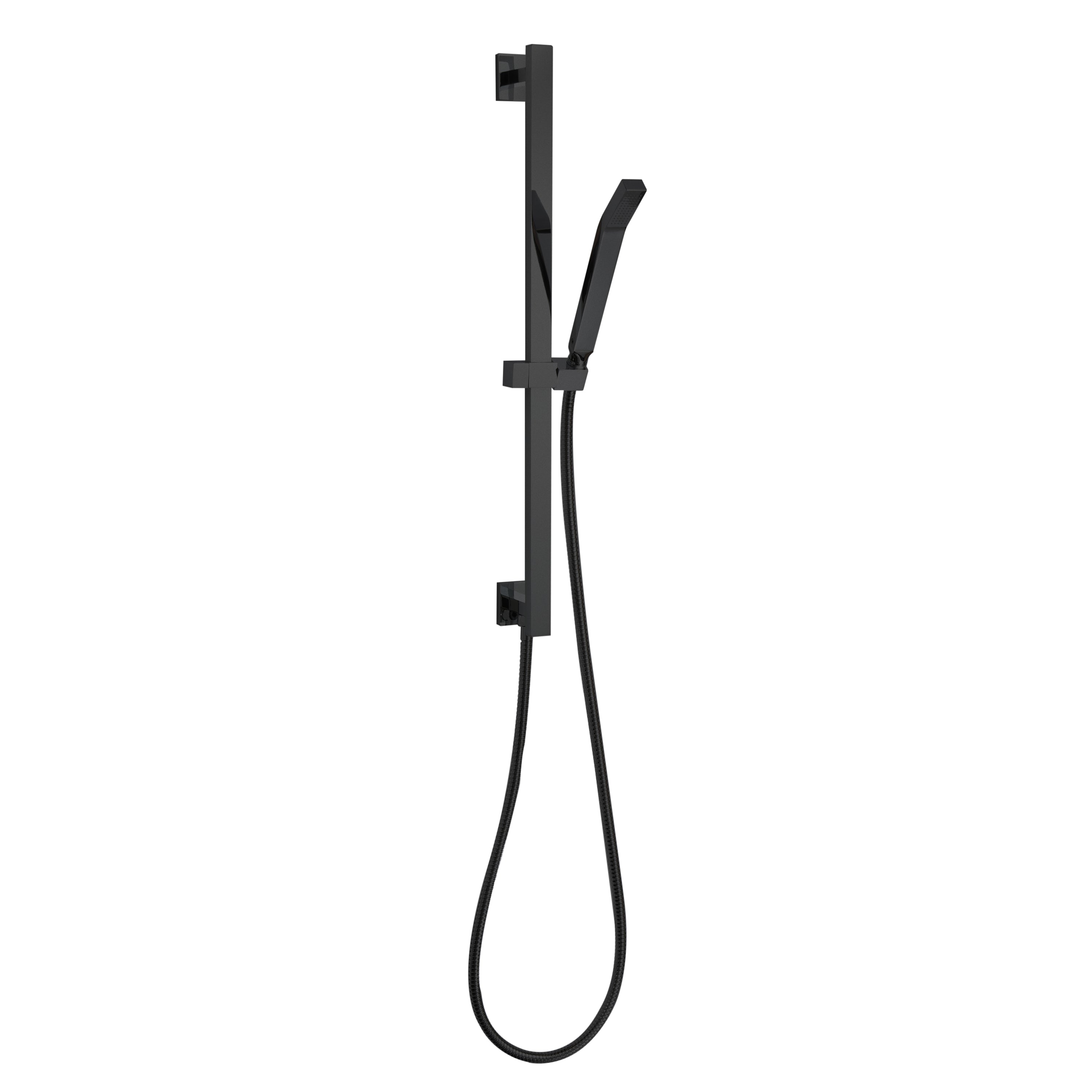 Hand Shower Kit Square / Matte Black, Square Thermasol 15-1014-mb.jpg