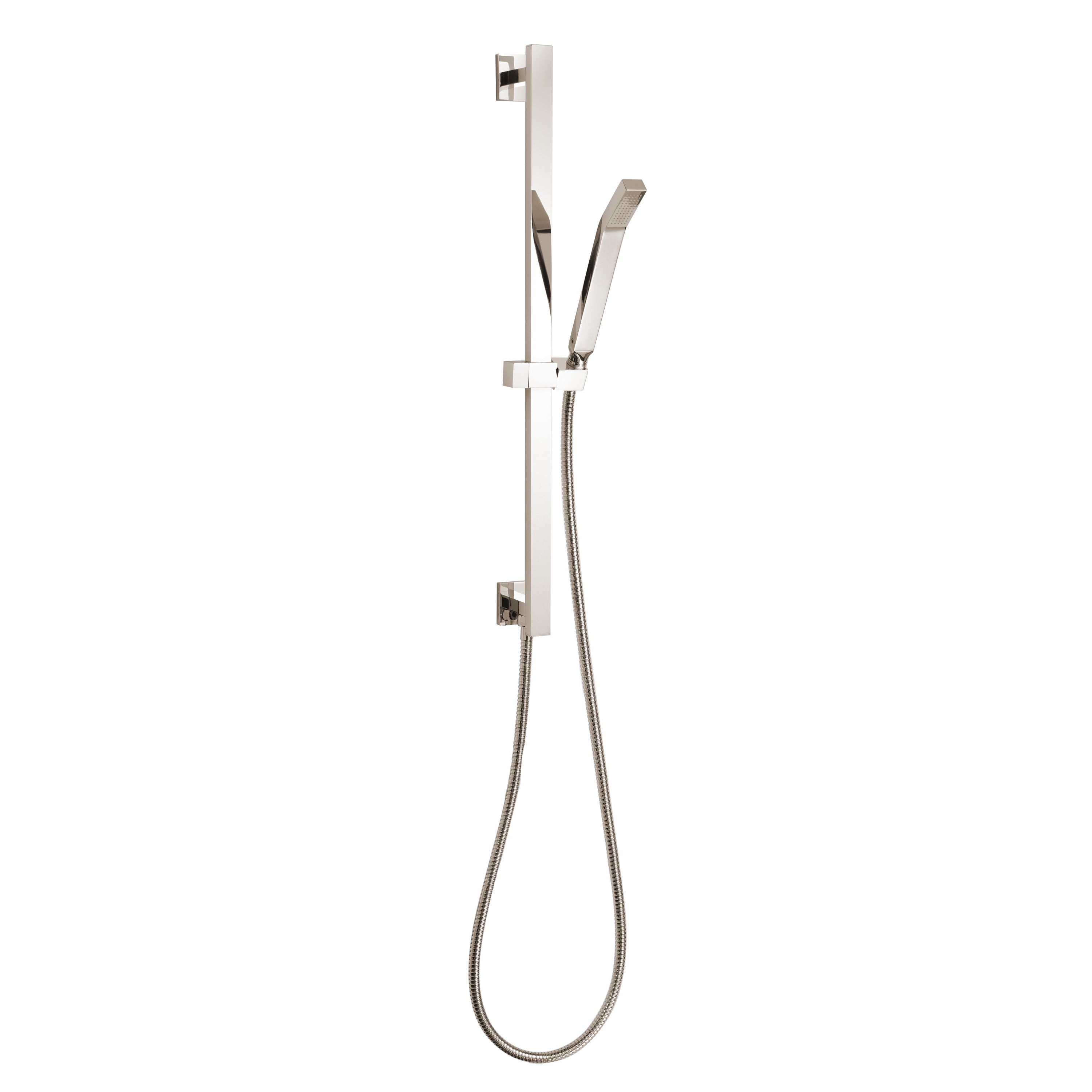 Hand Shower Kit Square / Polished Nickel, Square Thermasol 15-1014-pn.jpg