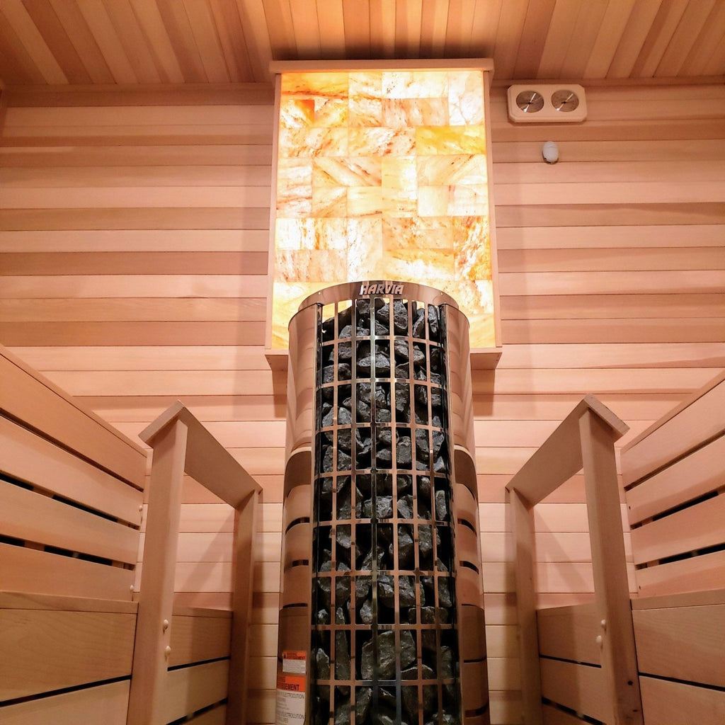 Finnish Sauna Builders 10' x 10' x 7' Pre-Cut Sauna Kit