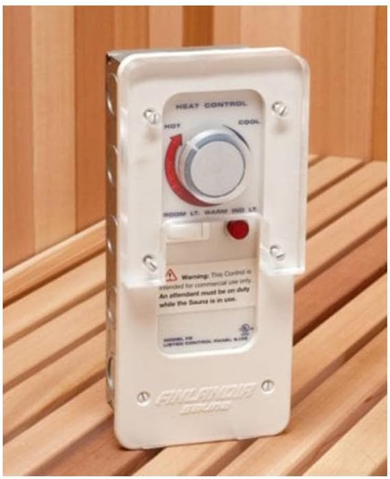 Tamper Resistant Thermostat Cover (clear Acrylic) Encases
f-1t, F-2t, Or F-2 Temperature Dial, Screws Over Control Finlandia Sauna 517ieCKJhoL._AC_SX679.jpg