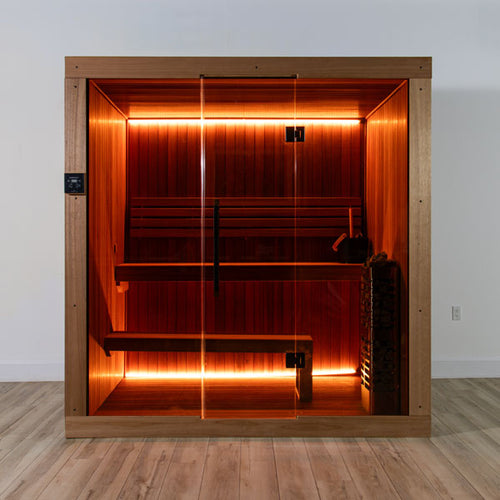 CT Element Studio Indoor Sauna No Heater (Bring Your Own) / No Accessory Package / No LED,No Heater (Bring Your Own) / No Accessory Package / Yes — Sauna Glow LED Light Bar,No Heater (Bring Your Own) / Starter Package / No LED,No Heater (Bring Your Own) /