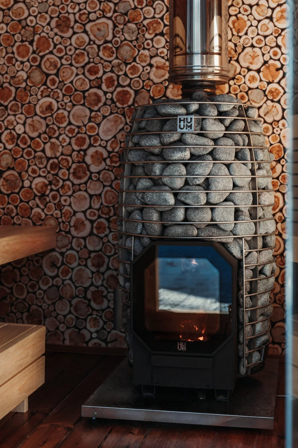 HUUM HIVE Flow LS Wood Burning Sauna Stove