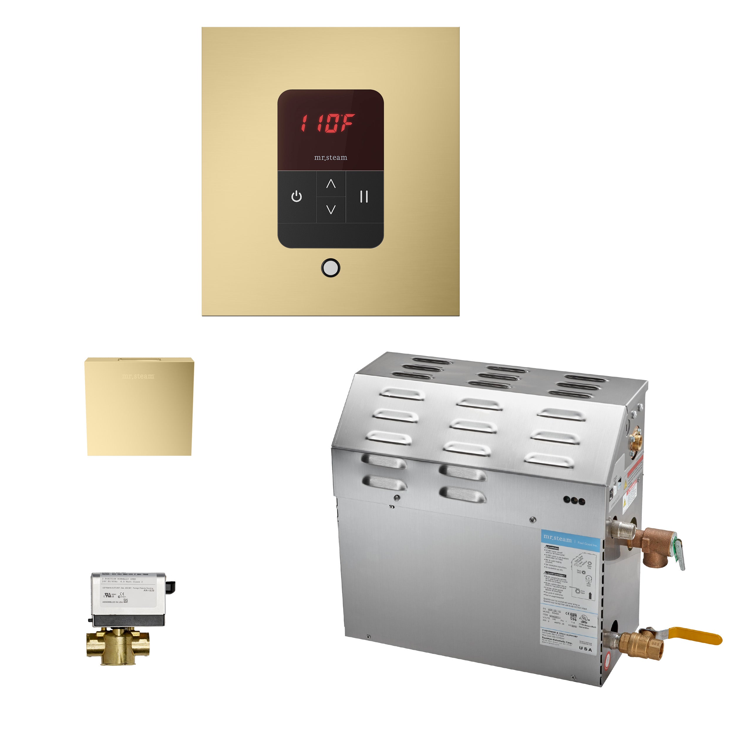 Mr Steam MS (iTempo) 5 kW (5000 W) Steam Shower Generator Package with iTempo Control