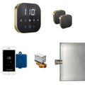 Mr Steam AirButler Max Steam Shower Control Package with AirTempo Control and Aroma Glass SteamHead