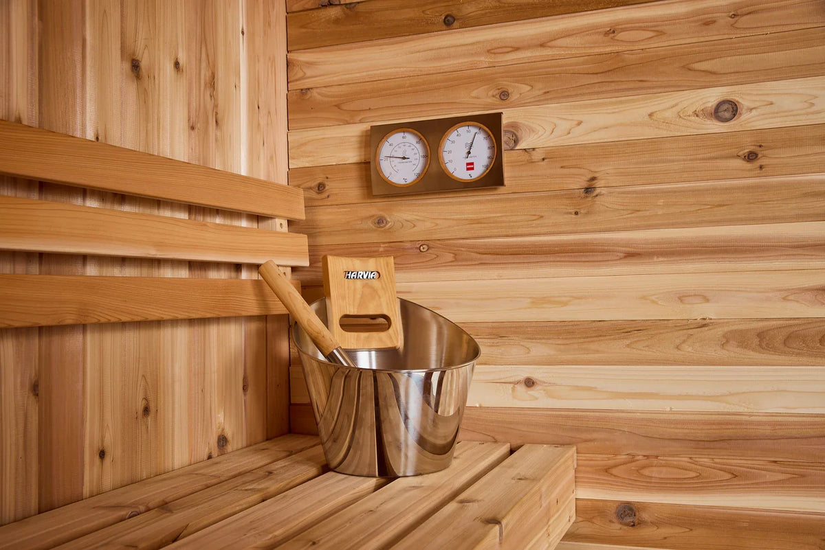Almost Heaven BlackWater 4 Person Cube Sauna