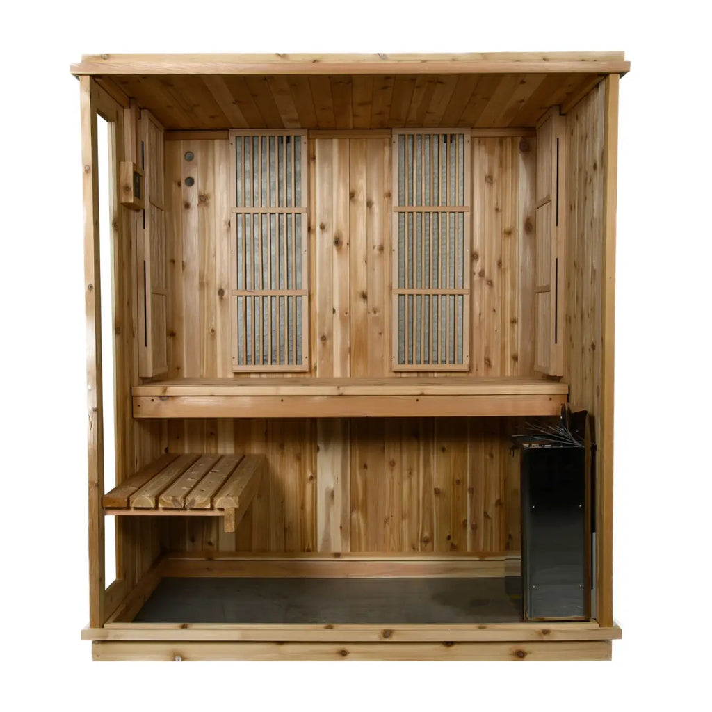 Almost Heaven Auburn 3 Person Indoor Sauna Respite Series Rustic Cedar,Fir Almost Heaven Sauna Almost_Heaven_Auburn_3_Person_Indoor_Sauna_Respite_Series_05.webp