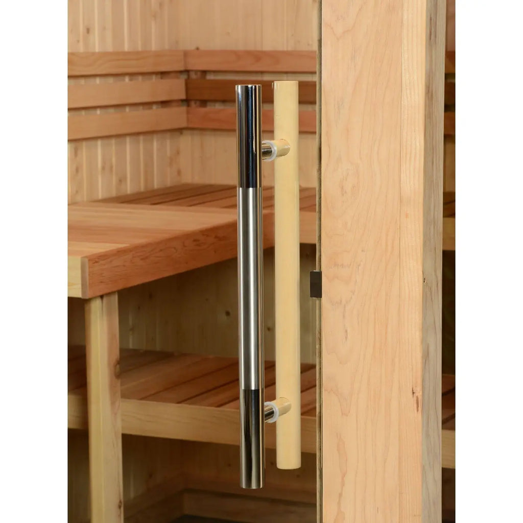 Almost Heaven Logan 1 Person Indoor Sauna Respite Series Rustic Cedar,Fir Almost Heaven Sauna Almost_Heaven_Logan_1_Person_Indoor_Sauna_Respite_Series_04.webp