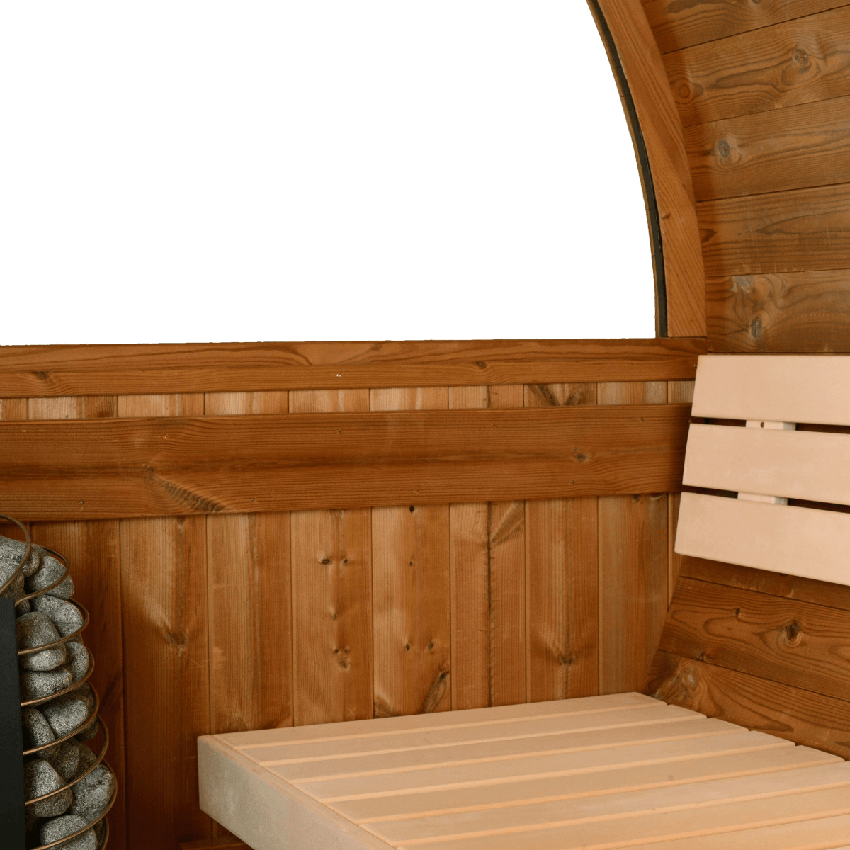 Takoa Half Moon Classic Barrel Sauna — Harvia Collection - photo 6