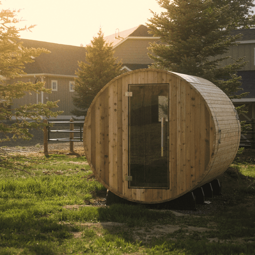 Almost Heaven Shenandoah 4 Person Classic Barrel Sauna