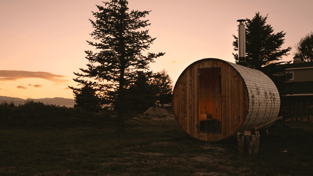 Almost Heaven Shenandoah 4 Person Classic Barrel Sauna