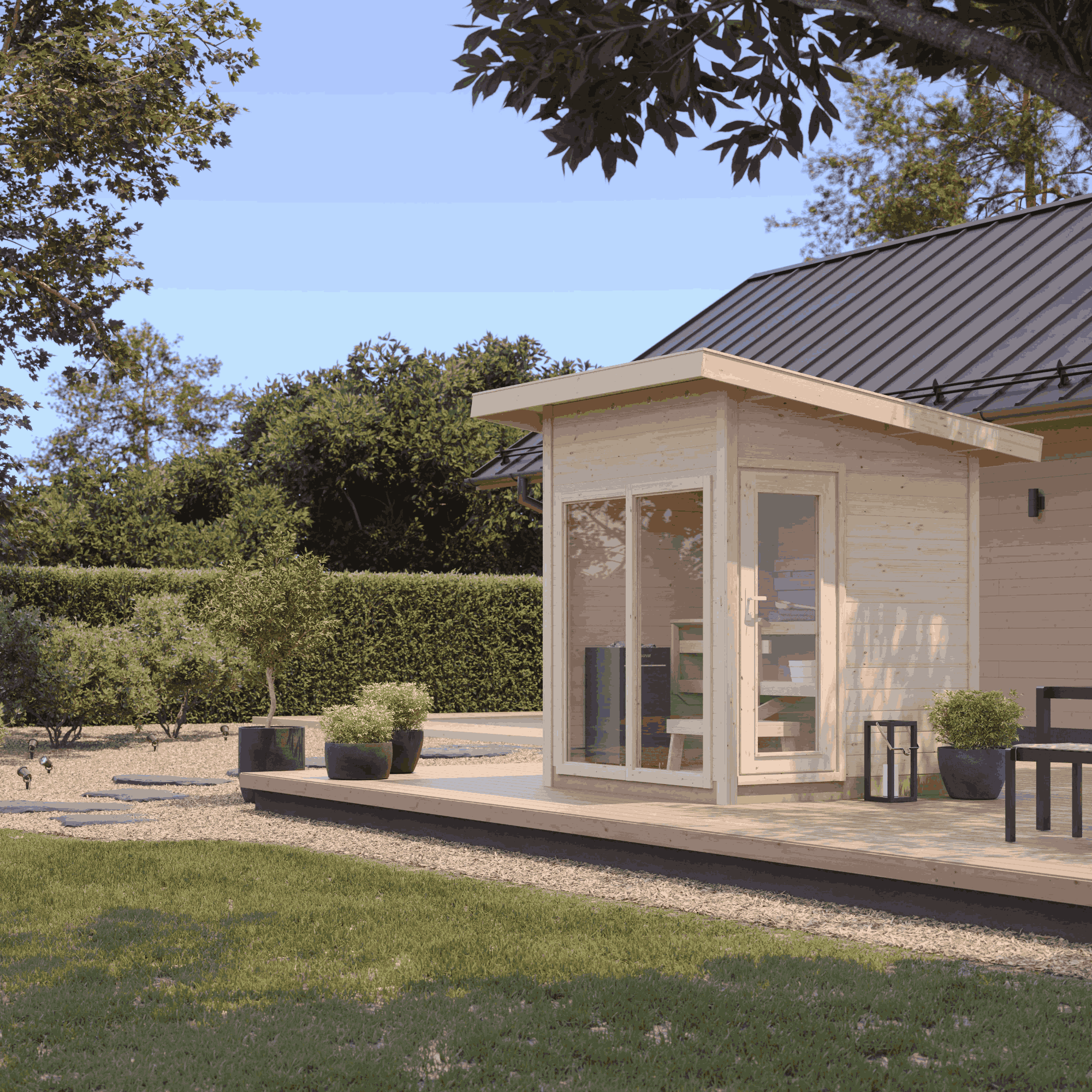 View Outdoor Sauna — Harvia Collection - photo 10