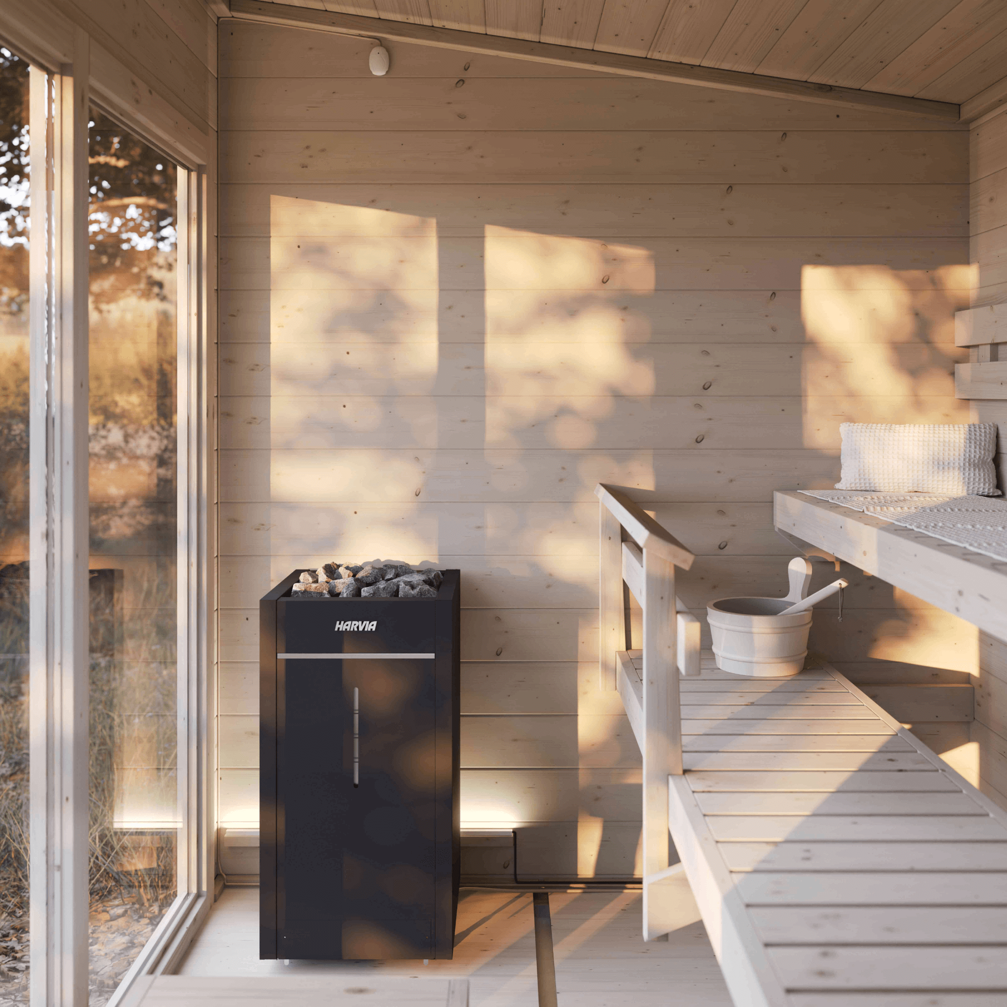 View Outdoor Sauna — Harvia Collection - photo 8