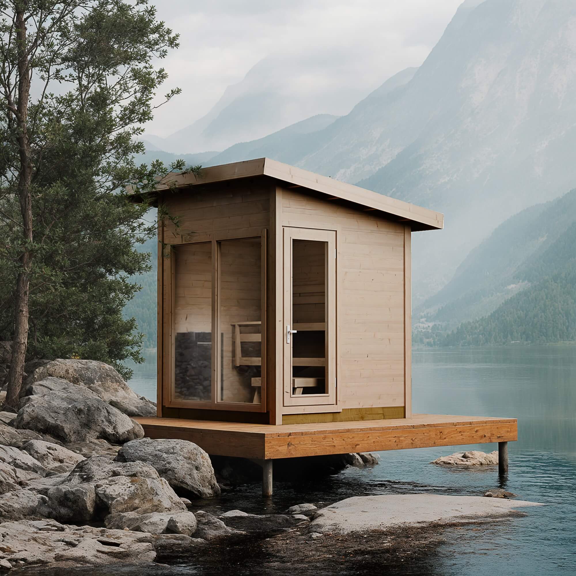 View Outdoor Sauna — Harvia Collection - photo 1