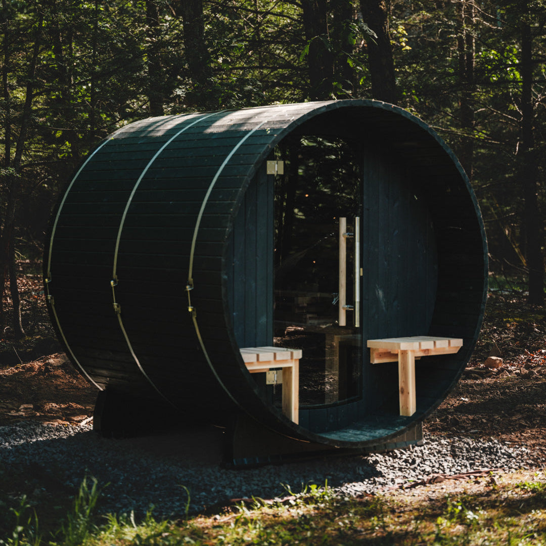 Almost Heaven Audra 4 Person Canopy Barrel Sauna - photo 6