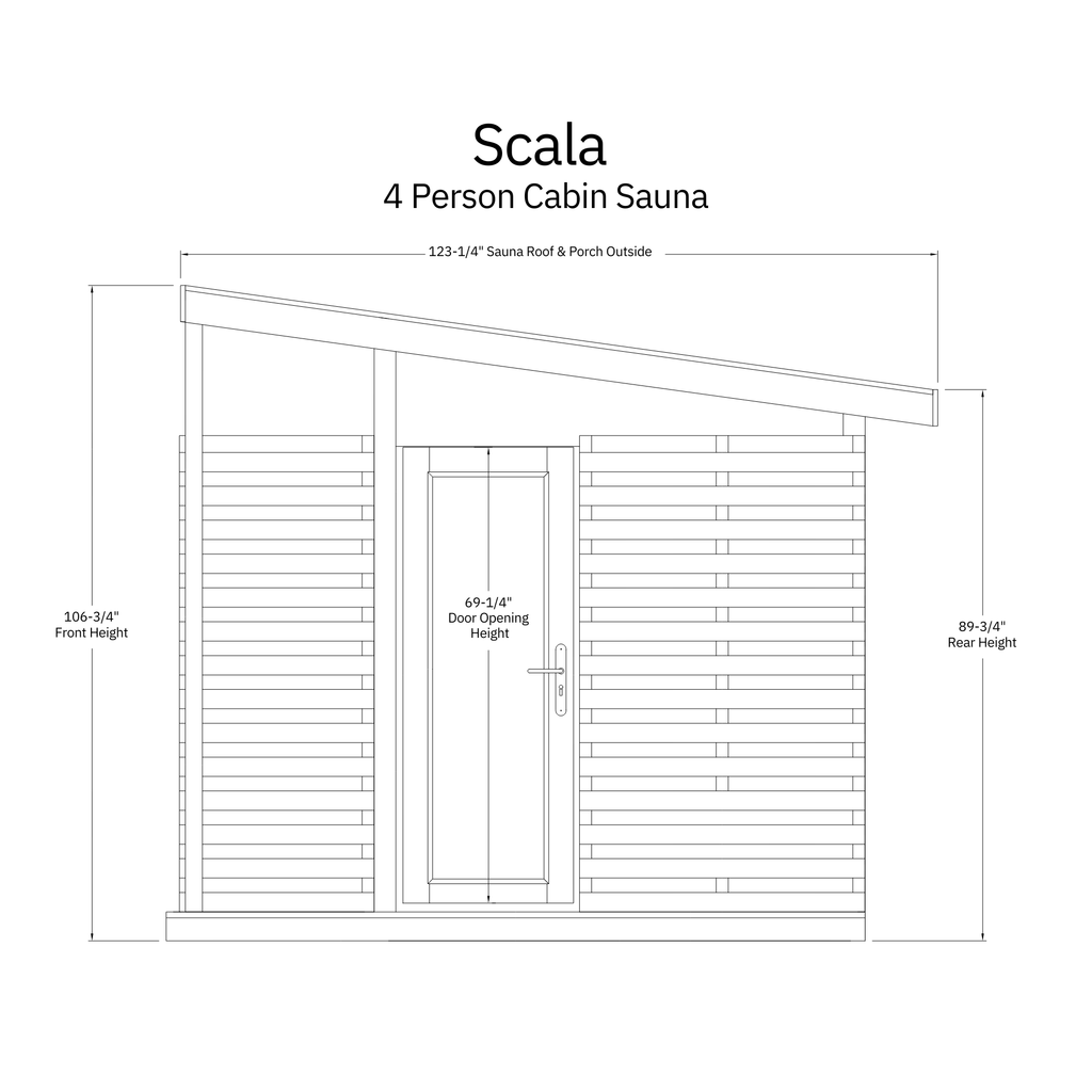 Timberline Outdoor Sauna — Harvia Collection - photo 14