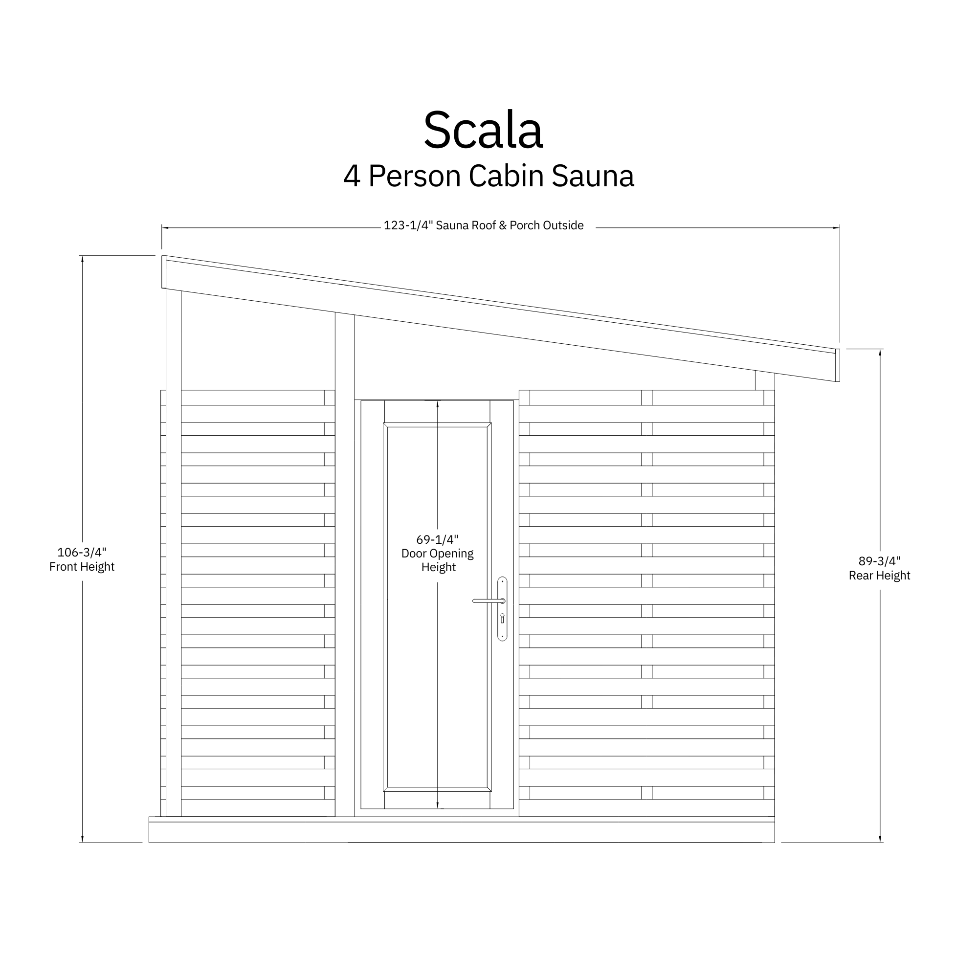 Timberline Outdoor Sauna — Harvia Collection - photo 14