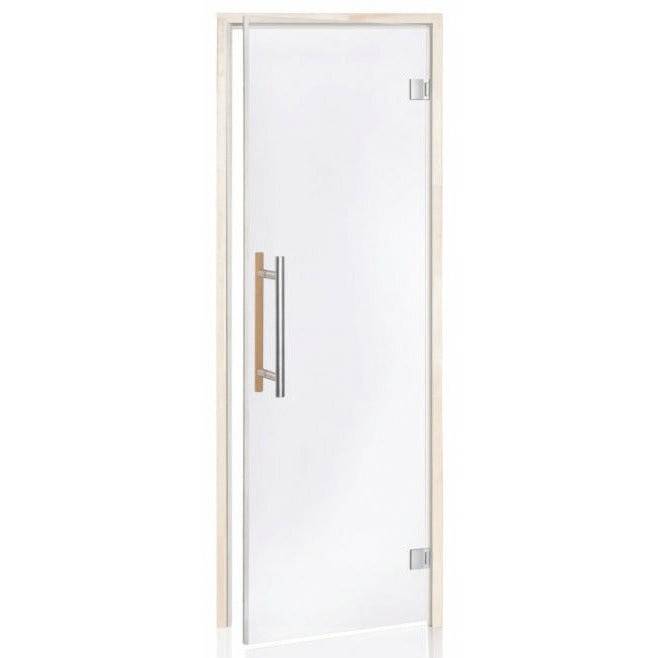 Finnish Sauna Builders Clear Glass Sauna Door 24 1/2" x 72 1/4" Finnish Sauna Builders BEDoorcopy.jpg