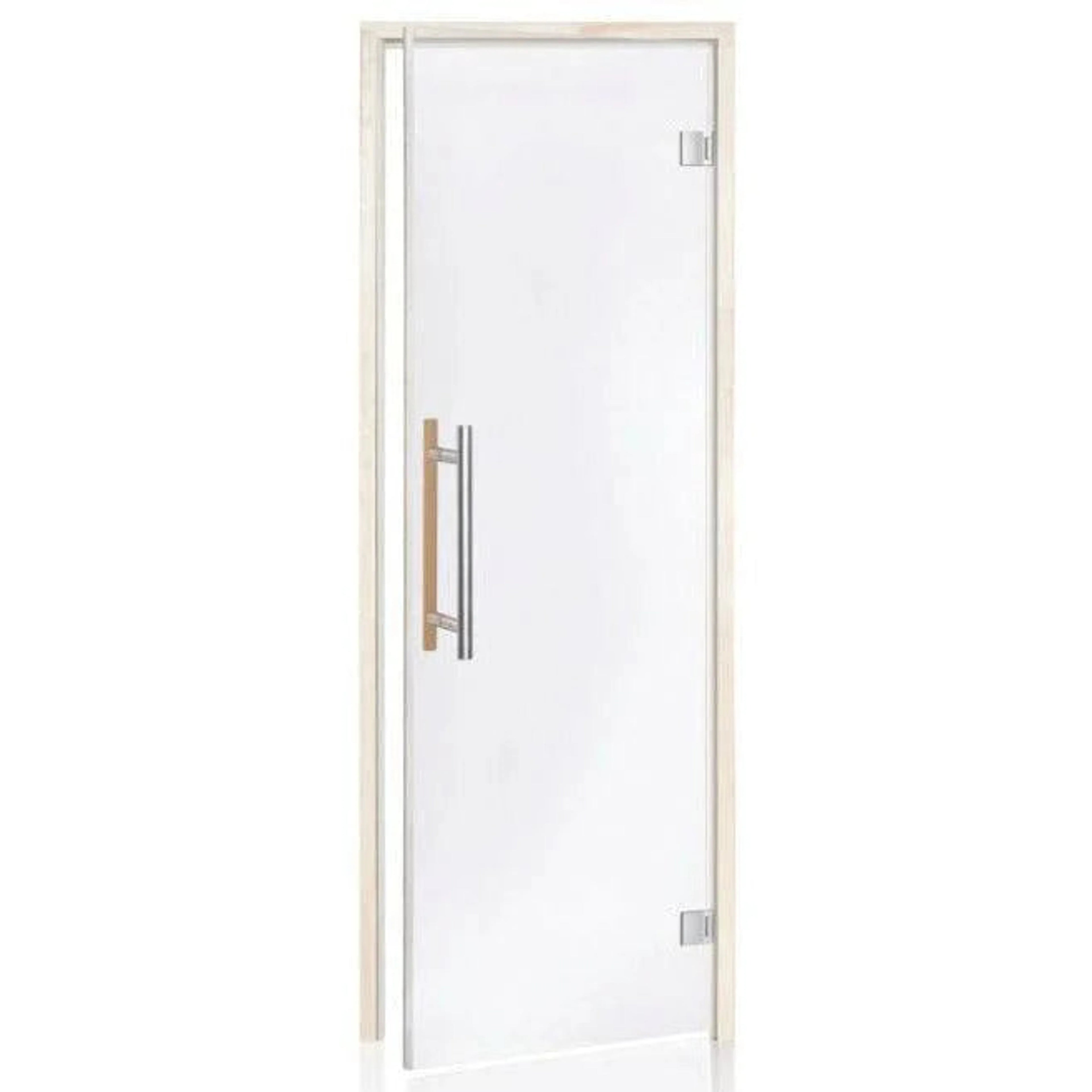 Finnish Sauna Builders Sauna Door All Glass 27" x 82" Pre-hung in a 4 1/2" jamb Finnish Sauna Builders BEDoorcopy_f5c80a34-2b67-4ef8-9186-ca5a87188106_jpg.webp