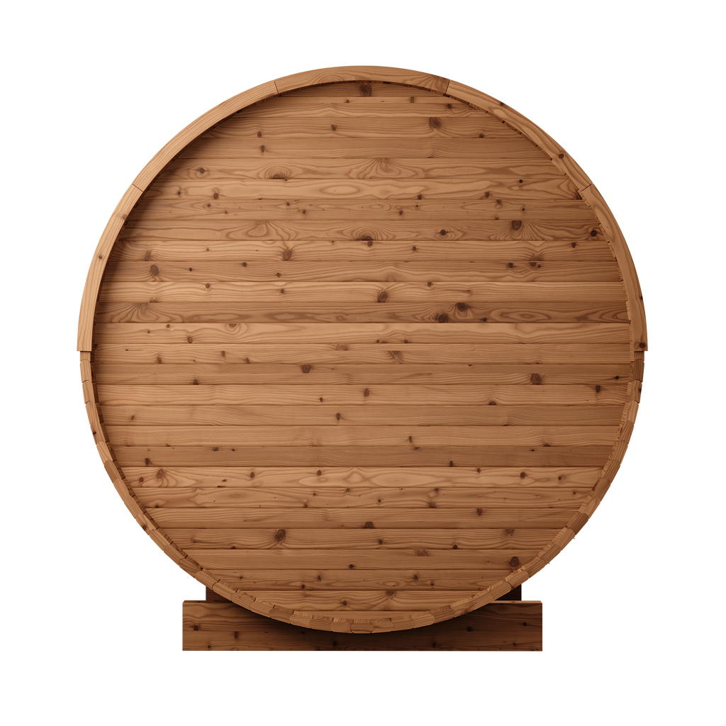 Thermory 4 Person Barrel Sauna No 81 DIY Kit with Changing Room Thermally Modified Spruce Thermory Back_6d1f409a-4f82-43be-bfd0-40f246aae700.png