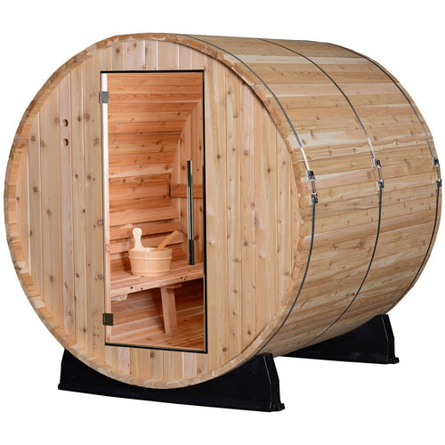 Almost Heaven Pinnacle 4 Person Classic Barrel Sauna Rustic Cedar Almost Heaven Sauna Barrel_Classic_Pinnacle_glass_1024x1024_2x_cd95b4fd-86c9-4b0a-a7bc-5f5058f5f400.jpg