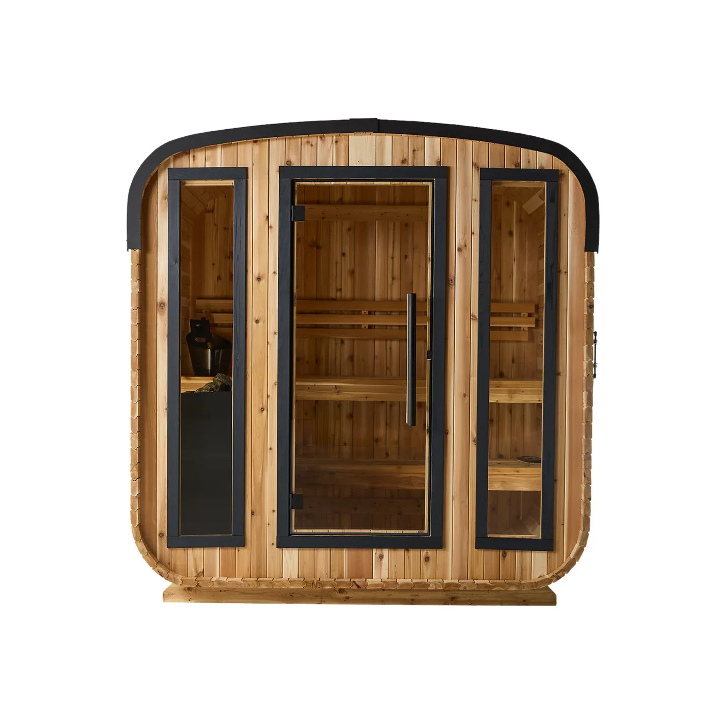 Almost Heaven BlackWater 4 Person Cube Sauna