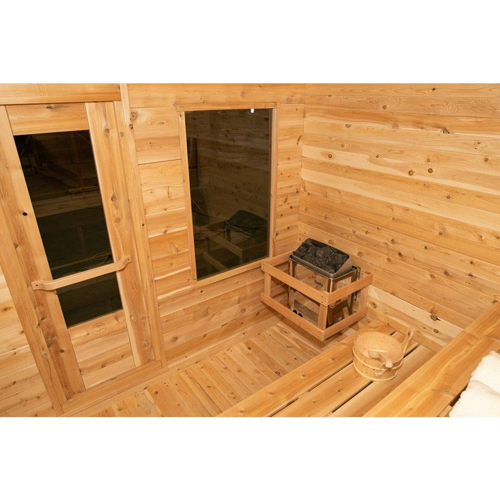 Dundalk Luna Outdoor Sauna 7' x 7' Dundalk LeisureCraft CTC22LU-_12_-web.jpg