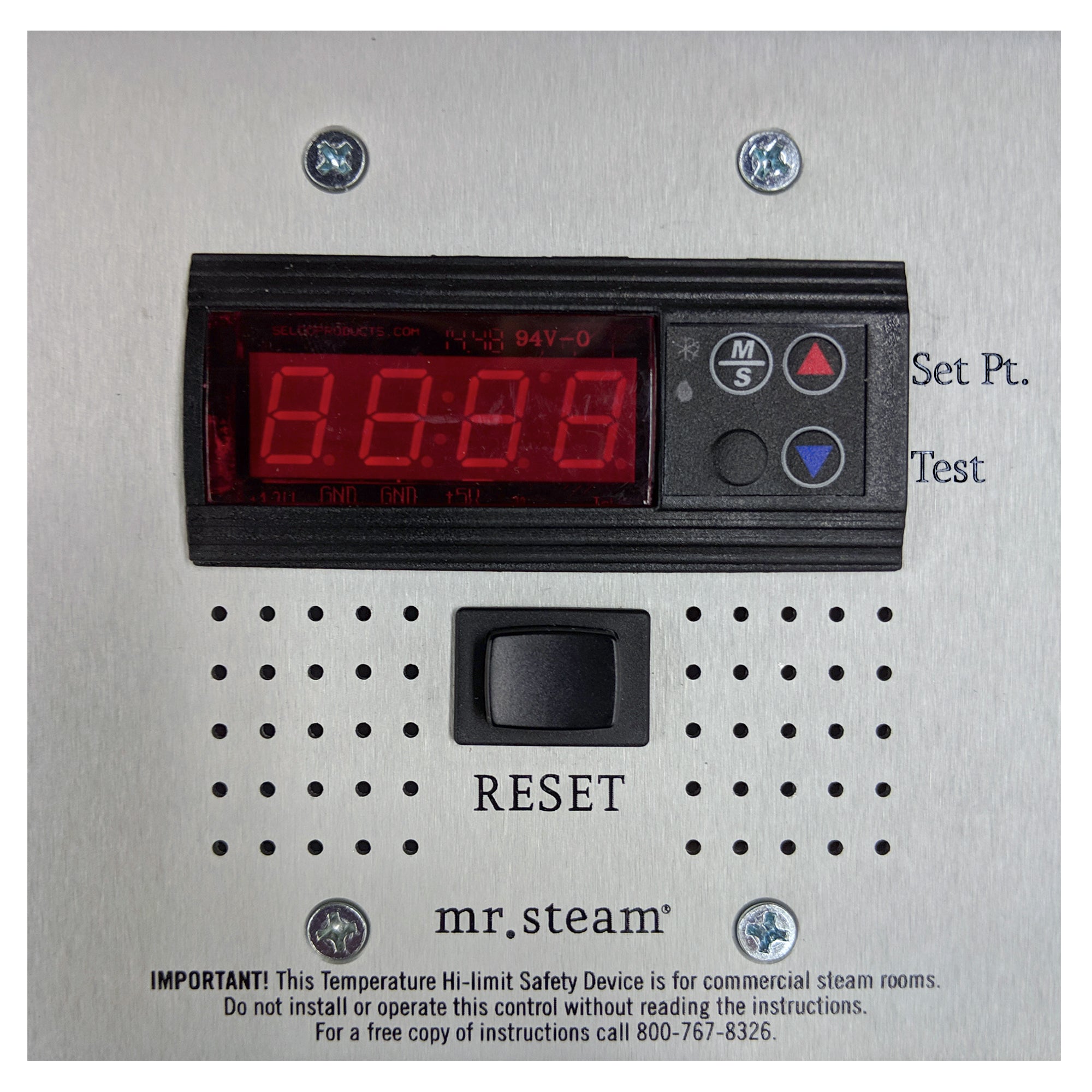 Mr Steam High Limit Control For Commercial Generators