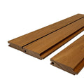 Thermal Poplar Nickel Gap Wall Cladding