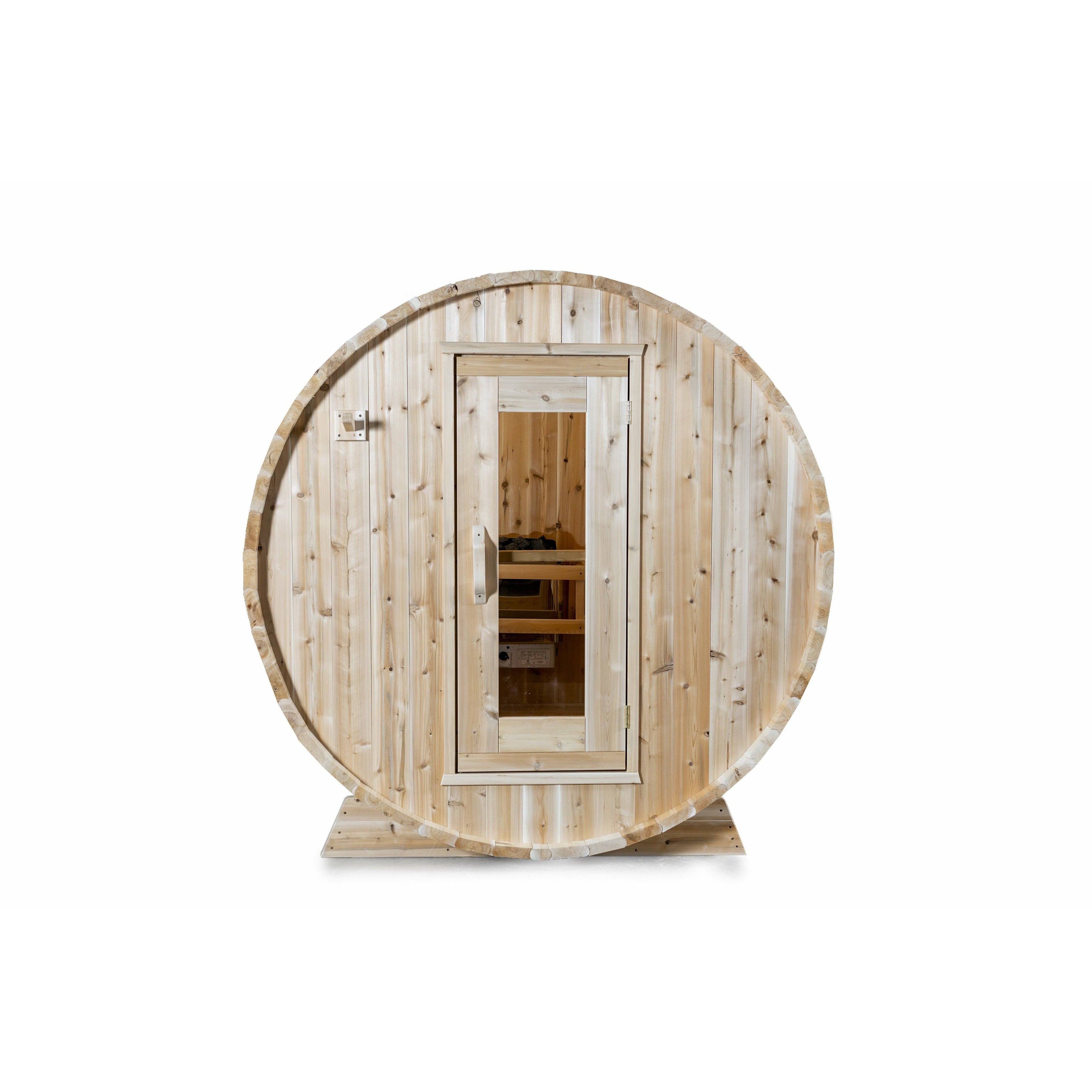 Dundalk Harmony Barrel Sauna 6'6" x 6'6" Dundalk LeisureCraft DLC--43.jpg