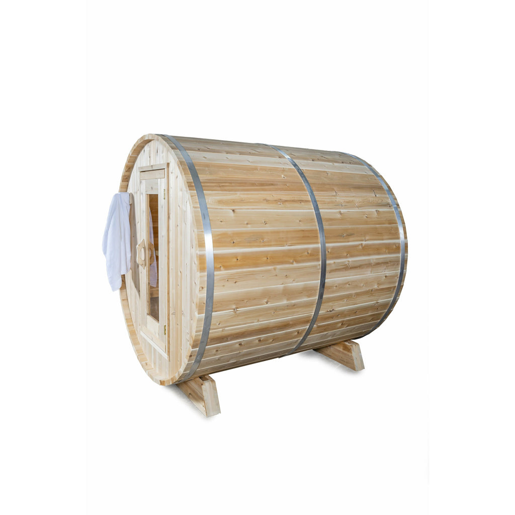 Dundalk Harmony Barrel Sauna 6'6" x 6'6" Dundalk LeisureCraft DLC--47.jpg