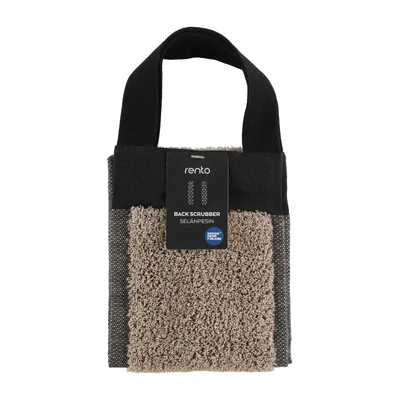 Finnleo Back Washer: Linen, Black (14x70 cm) Finnleo FinnleoBackWasher01.webp