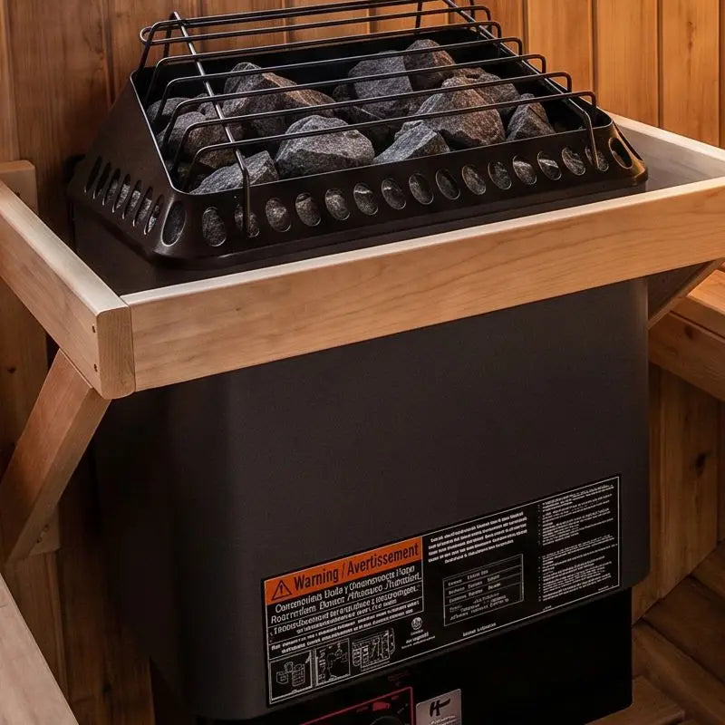 Finnleo Designer-B Sauna Heater Designer B 4.5 kW (240V 1PH),Designer B 6.0 kW (240V 1PH),Designer B 8.0 kW (240V 1PH),Designer B 8.0 kW (208V 3PH) Finnleo FinnleoDesigner-BSaunaHeater02.webp