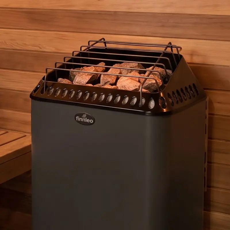 Finnleo Designer SL2 Sauna Heater Designer SL2 4.5 kW (240V 1PH) / Heater Only,Designer SL2 4.5 kW (240V 1PH) / Heater + SaunaLogic2 Wi-Fi Control,Designer SL2 4.5 kW (240V 1PH) / Heater + SaunaLogic2 Control (Non-Wi-Fi),Designer SL2 6.0 kW (240V 1PH) / Heater Only,Designer SL2 6.0 kW (24 Finnleo FinnleoDesignerSL24kWSaunaHeater04.webp