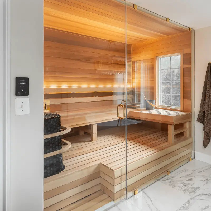 Finnleo Himalaya SL2 Sauna Heater Himalaya 7.0 kW (240V 1PH) / Heater Only,Himalaya 7.0 kW (240V 1PH) / Heater + SaunaLogic2 Wi-Fi Control + Contactor Box,Himalaya 7.0 kW (240V 1PH) / Heater + SaunaLogic2 Control (Non-Wi-Fi) + Contactor Box,Himalaya 9.0 kW (240V 1PH) / Heater Only,Himalay Finnleo FinnleoHimalaya7kW03.webp