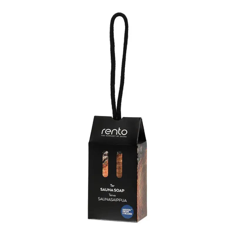 Finnleo Sauna Soap w - Rope Tar Finnleo FinnleoSaunaSoapw-RopeTar01.webp