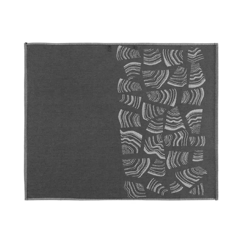 Finnleo Sauna Seat Covers Linen, Kenno (20" x 23.5"),Linen, Pino, Black (20" x 23.5") Finnleo FinnleoSeatCoverLinenPinoBlack01.webp