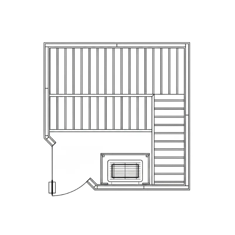 Finnleo Sisu Freestanding Panel-Built Sauna