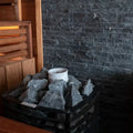 Finnleo Stone, Charcoal, 6'x24', decorative wall stone for behind heaters (price per each)