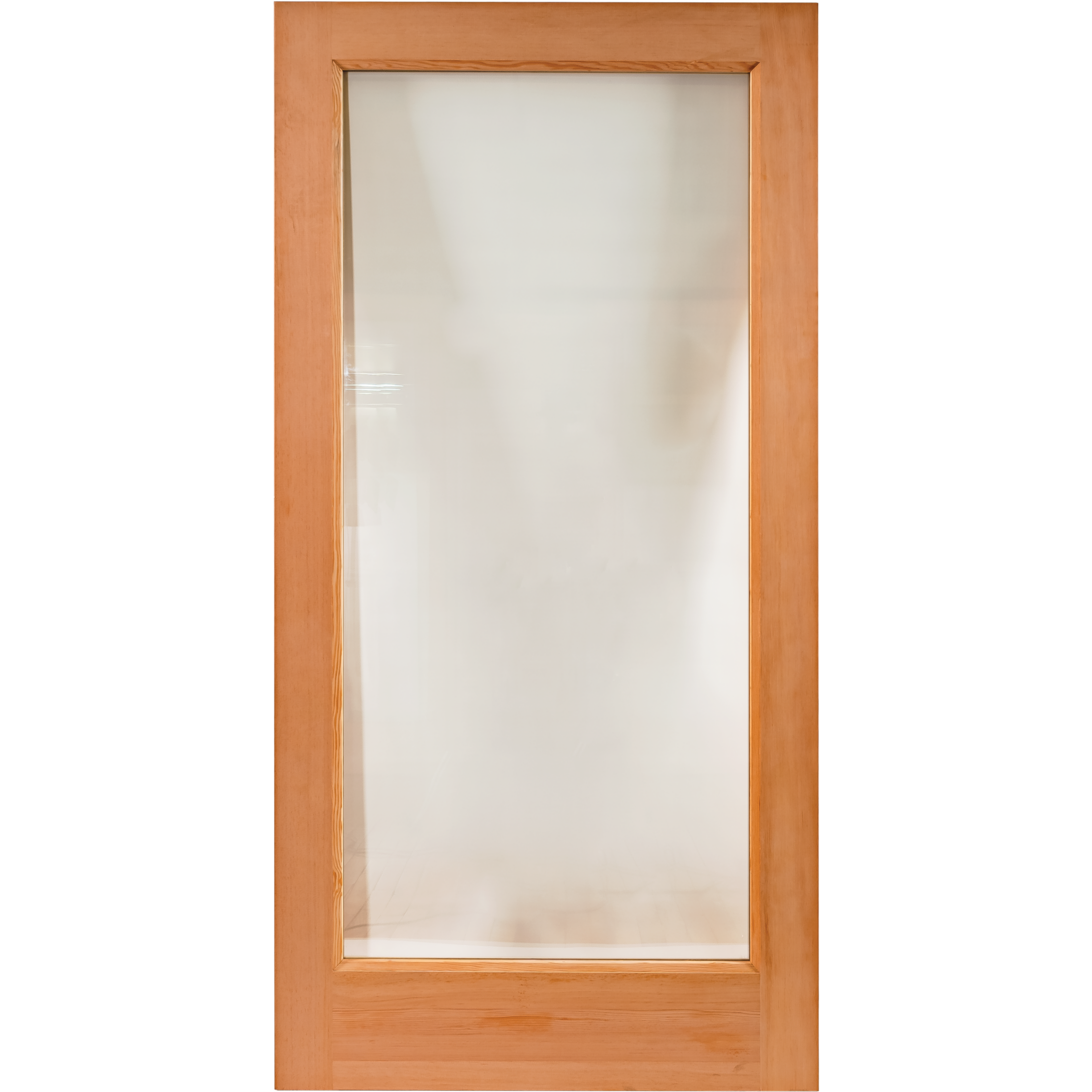 Finnish Sauna Builders Fir Sauna Door 32" x 80" with a Clear 24" x 67" Tempered Thermo Glass Finnish Sauna Builders Fir-36x80-3_17682fac-961a-404f-a706-2e7c7f279fb0.png