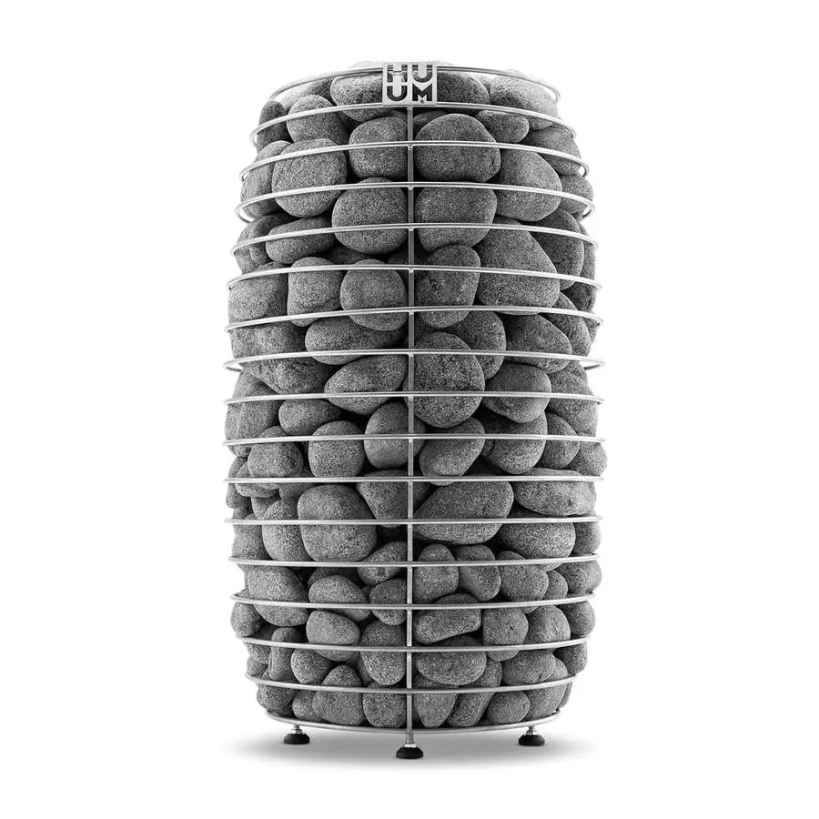 HUUM Hive Mini 6KW Ultimate Package with Heater, Stones, Air Tunnel, Safety Railing, and UKU Black Wifi Control