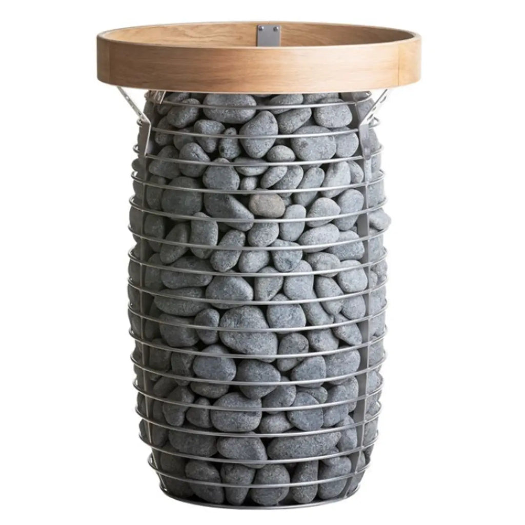 HUUM Hive Mini 9KW Ultimate Package with Heater, Stones, Air Tunnel, Safety Railing, and UKU Black Wifi Control