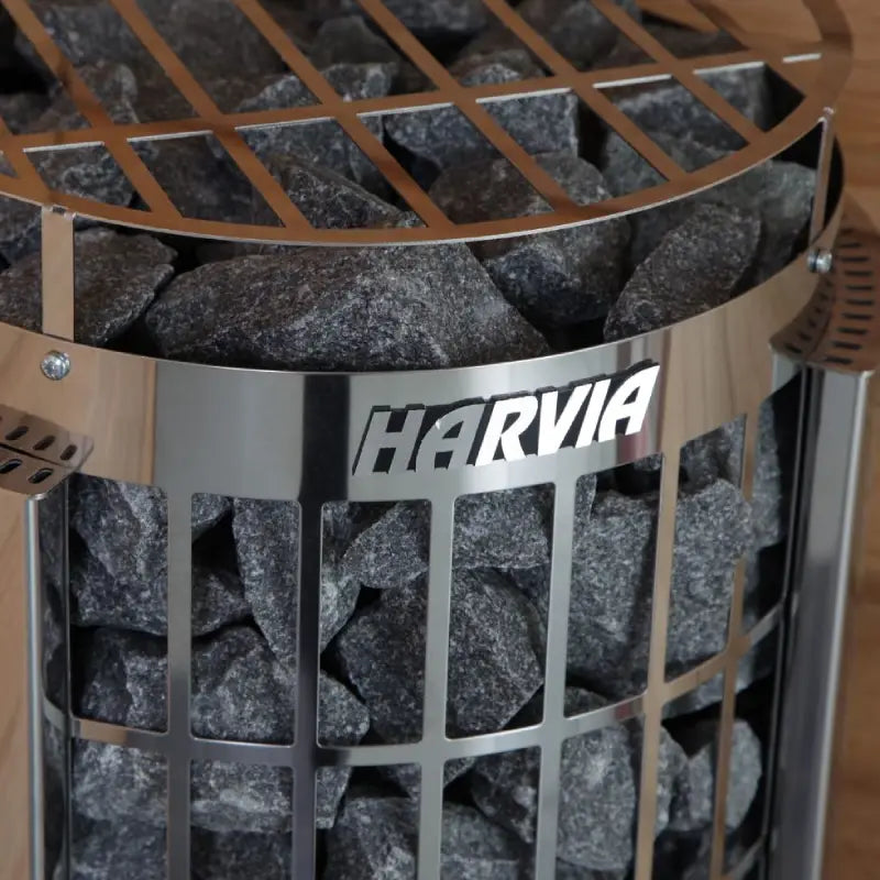 Harvia Cilindro PC60 6KW Sauna Heater with Built in Controls (141-294CF)
