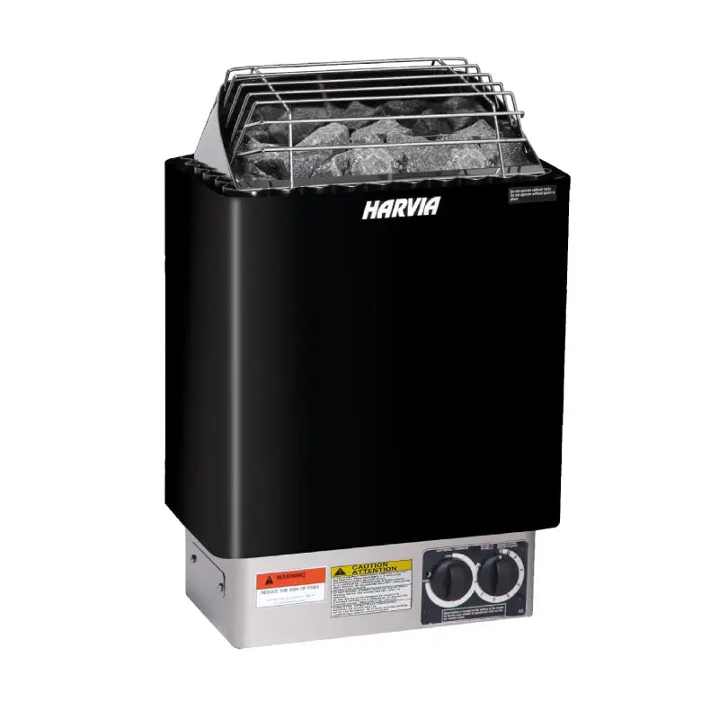 Harvia KIP80B Stainless Steel 8KW Sauna Heater with Built-in Control JH80B2401 (250-425cf)