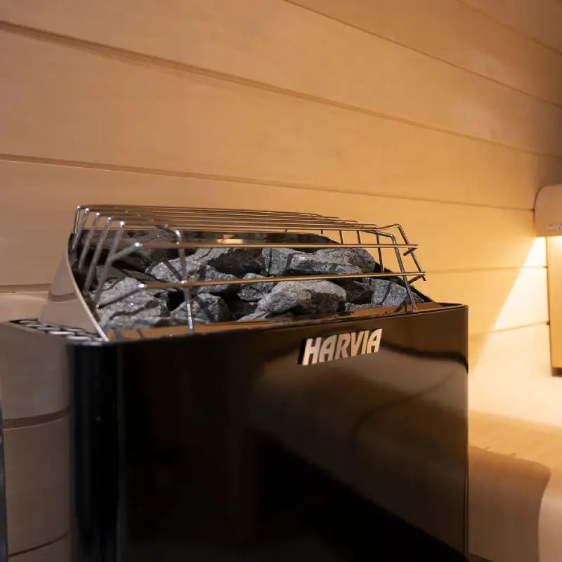 Harvia KIP80B Stainless Steel 8KW Sauna Heater with Built-in Control JH80B2401 (250-425cf)